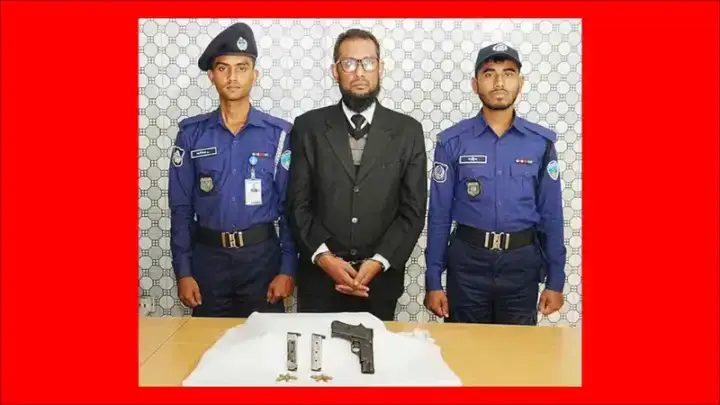 কুমিল্লায় অস্ত্রসহ জামায়াত নেতার ভাই গ্রেফতার