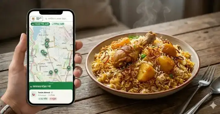 ইফতারে কোন মসজিদে বিরিয়ানি দেওয়া হবে, জানাবে যে নতুন অ্যাপ
