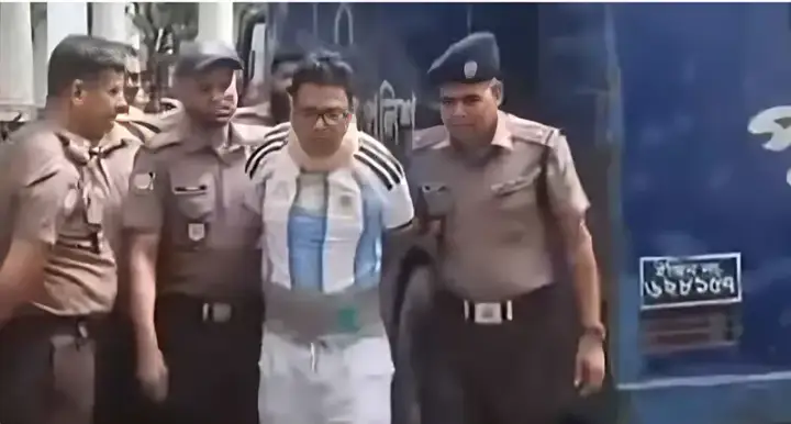 আর্জেন্টিনার জার্সি পরে ট্রাইব্যুনালে পলক, ভিডিও ঘিরে তোলপাড়
