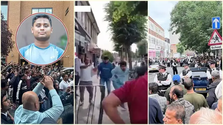 লন্ডনে হাসনাত আবদুল্লাহকে লক্ষ্য করে ডিম নিক্ষেপ, পুলিশি নিরাপত্তায় শেষ হলো কর্মসূচি