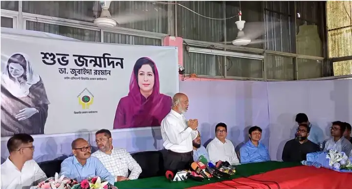 ডা. জুবাইদা রহমানের জন্মদিনে অনাড়ম্বর আয়োজন